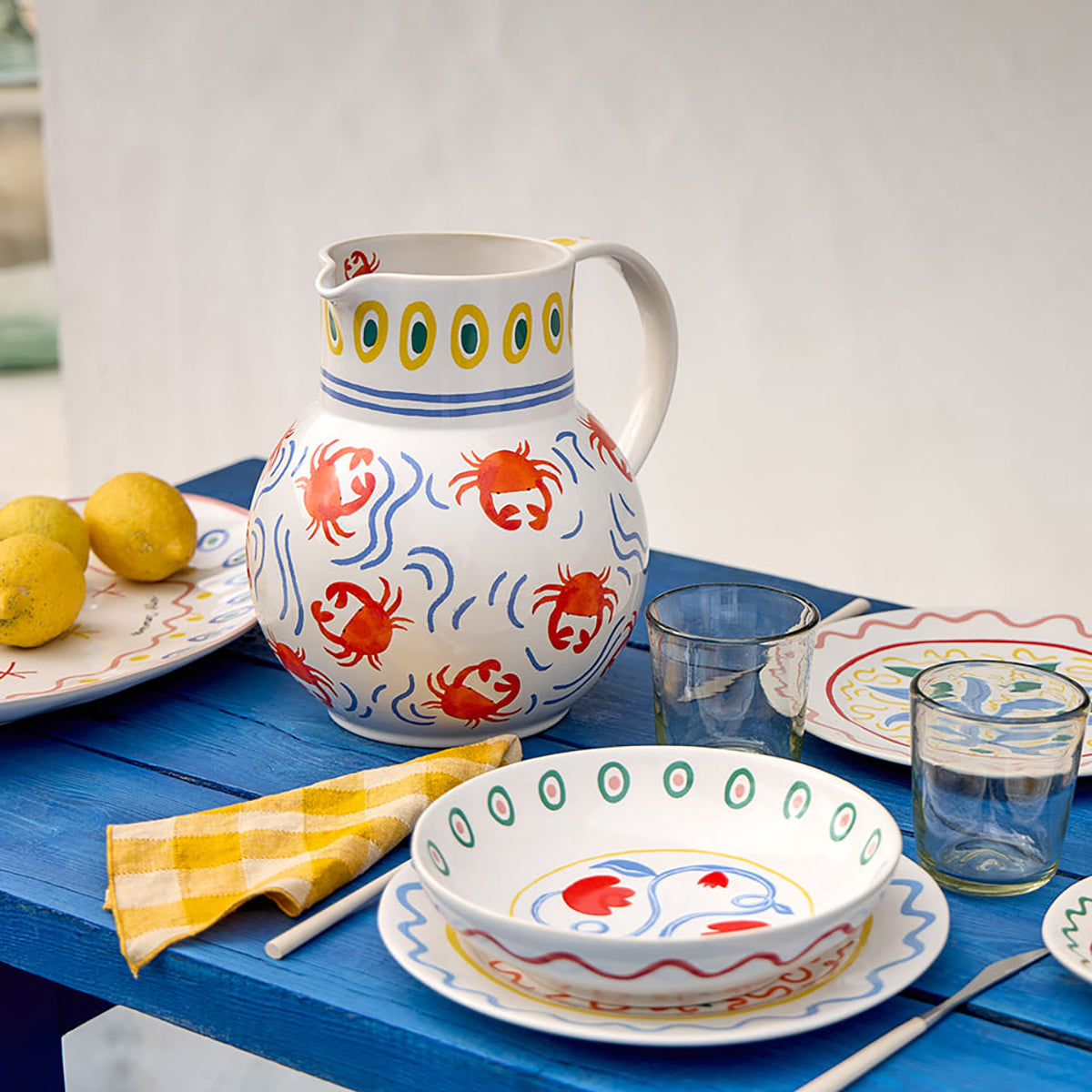 Soup/pasta bowl 25 cm, SUMMER BLISS, Tulipe