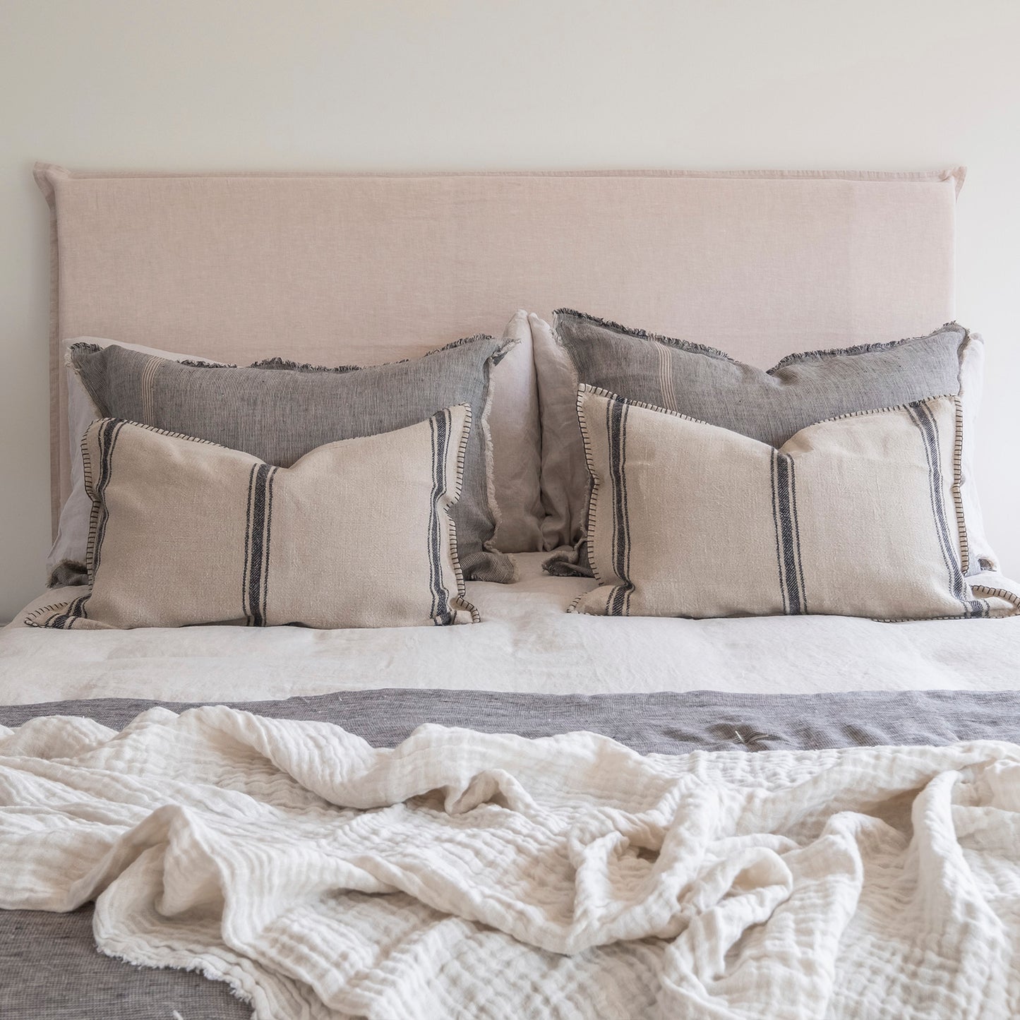 Funda Cojín Lyon Natural 50x70 cm