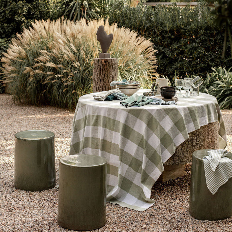 Mantel Lino Palma II Amande