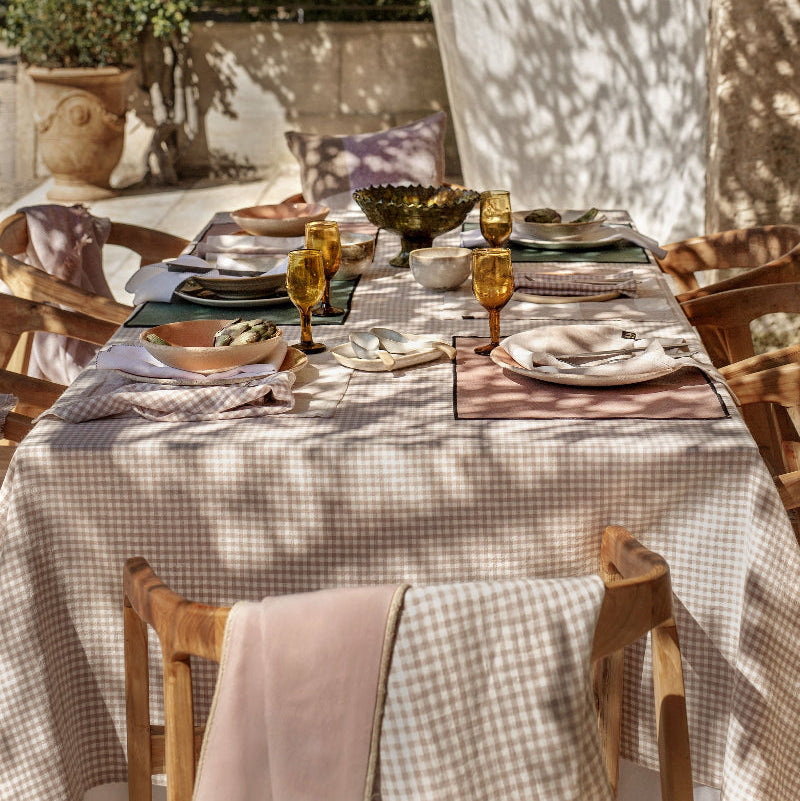 Mantel lino Piana II Petale