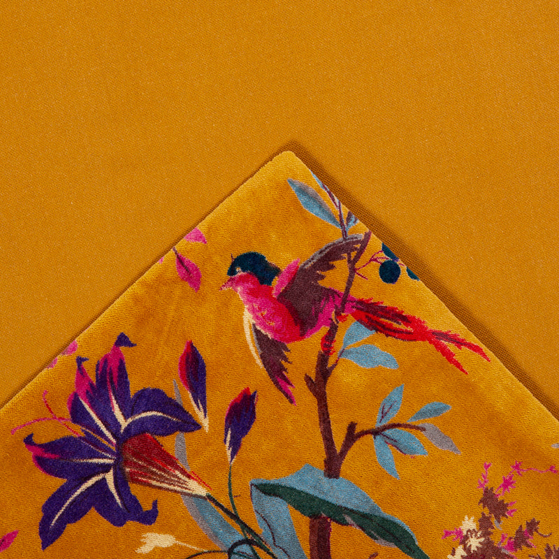 Funda Piecera Velvet Birdy Chamois 85x200 cm