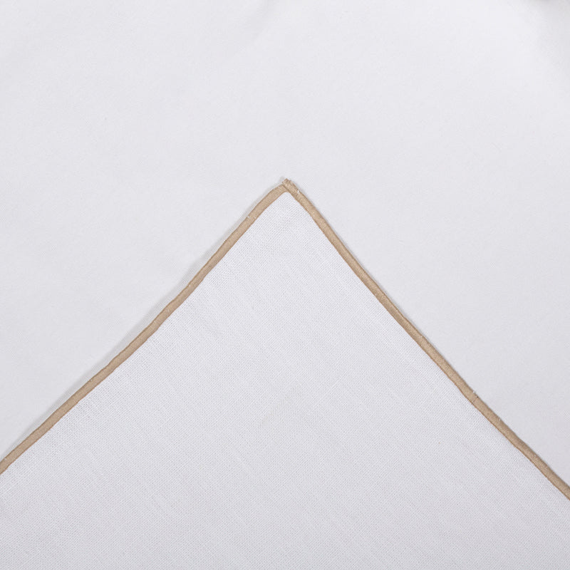 Funda Piecera Lino Chennai Blanc 85x200 cm