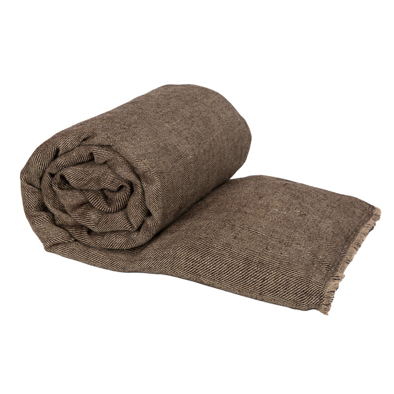 Funda Piecera Lino Cuba Charbon XL 85x250 cm