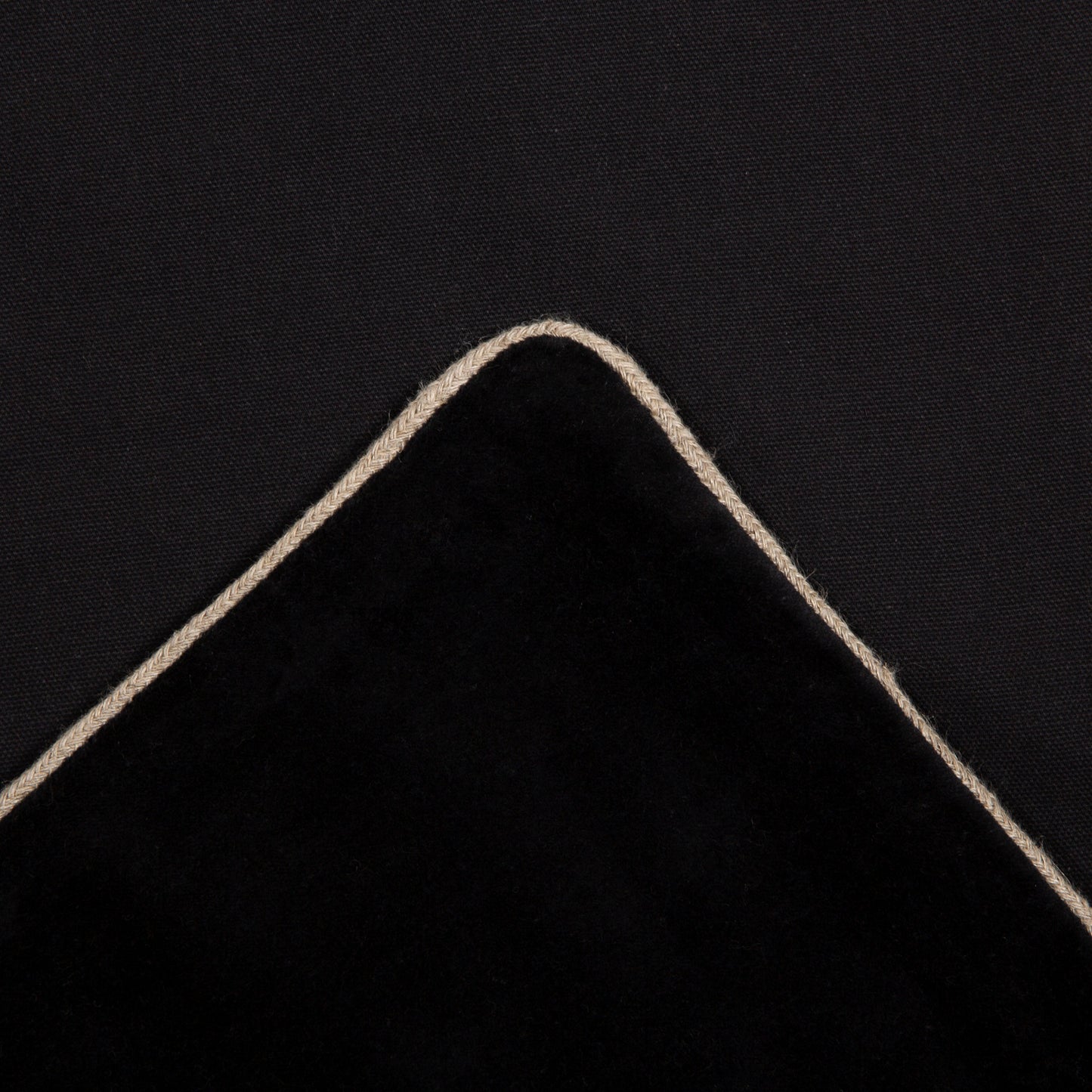 Funda Piecera Velvet New Delhi Noir 85x200 cm