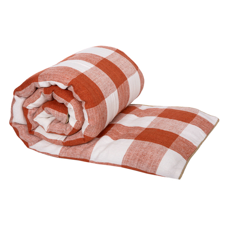 Funda Piecera Lino Palma Brick 85x200 cm