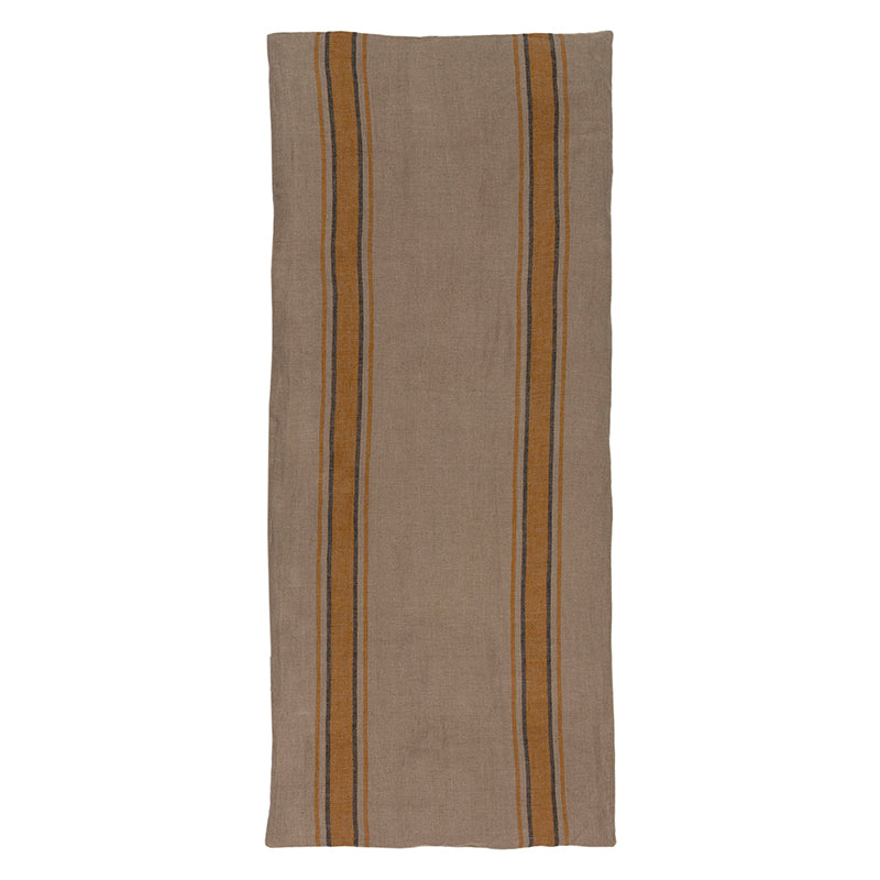 Funda Piecera lino Tizza Safran 85x200 cm