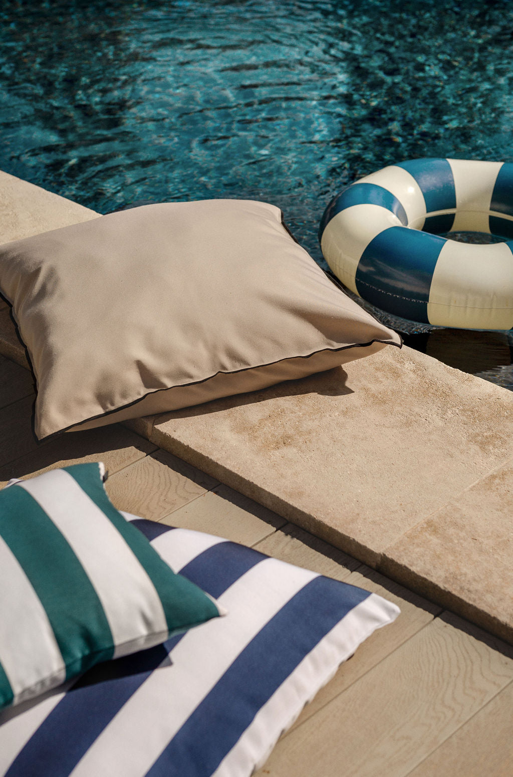 Funda Cojín Outdoor Riviera Marine 40x60 cm