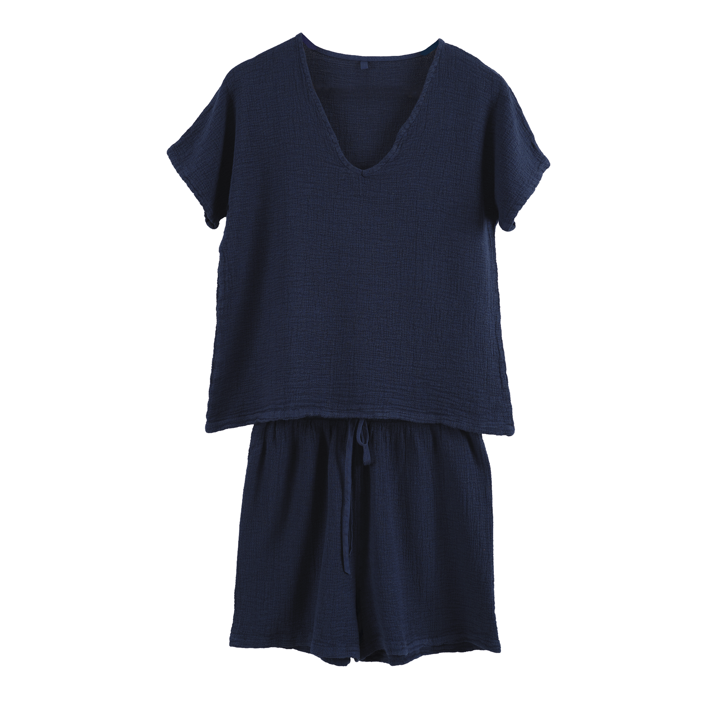 Symi Lounge Wear Short / Polera Encre