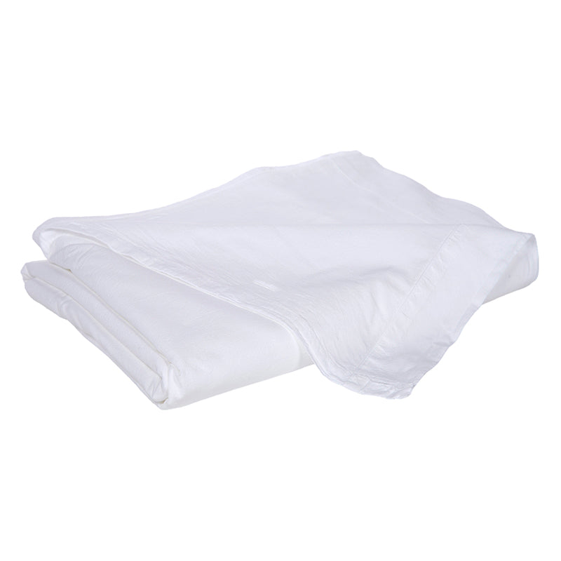Sábana Superior Algodón Percal White