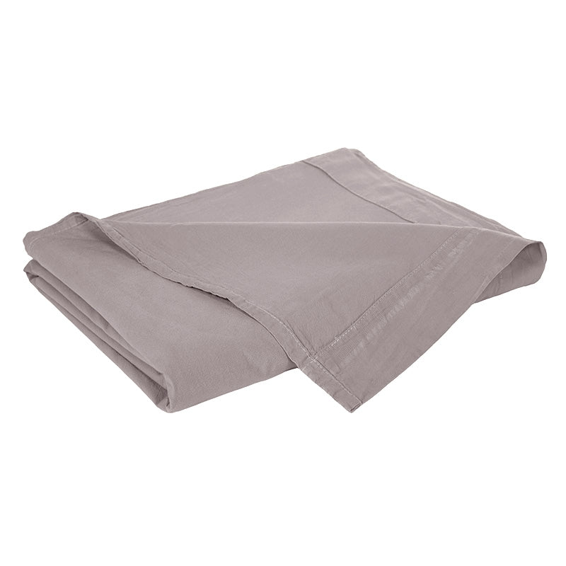 Sábana Superior Algodón Percal Grey