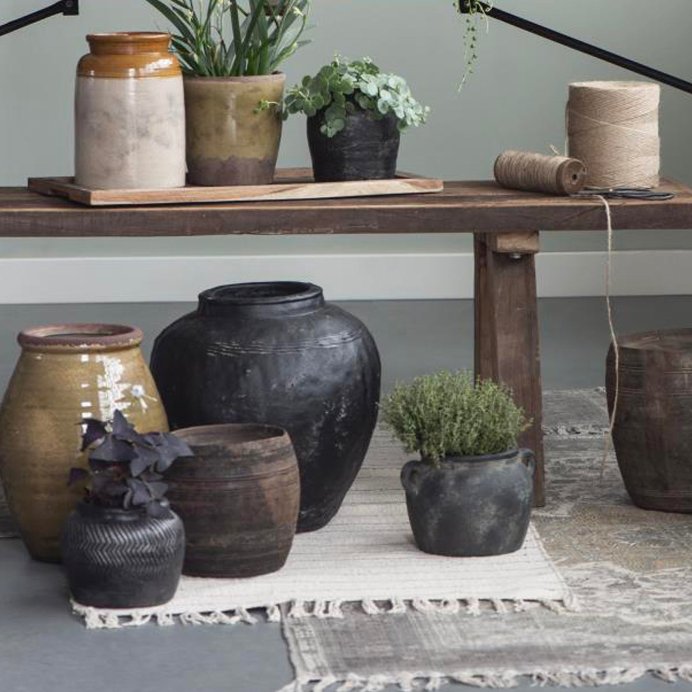 Pot Caesar Large Negro