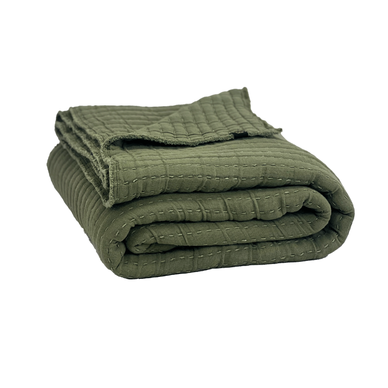 Cubrecama Tivoli Kaki 240x260 cm