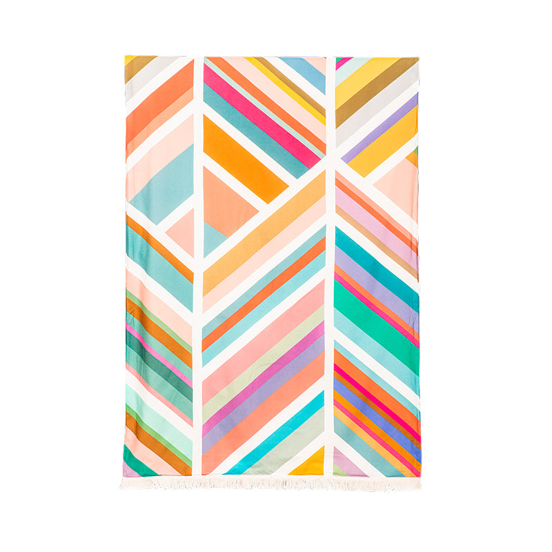 Toalla Playa Kikoy Zanzíbar Maya Desert 90x170 cm