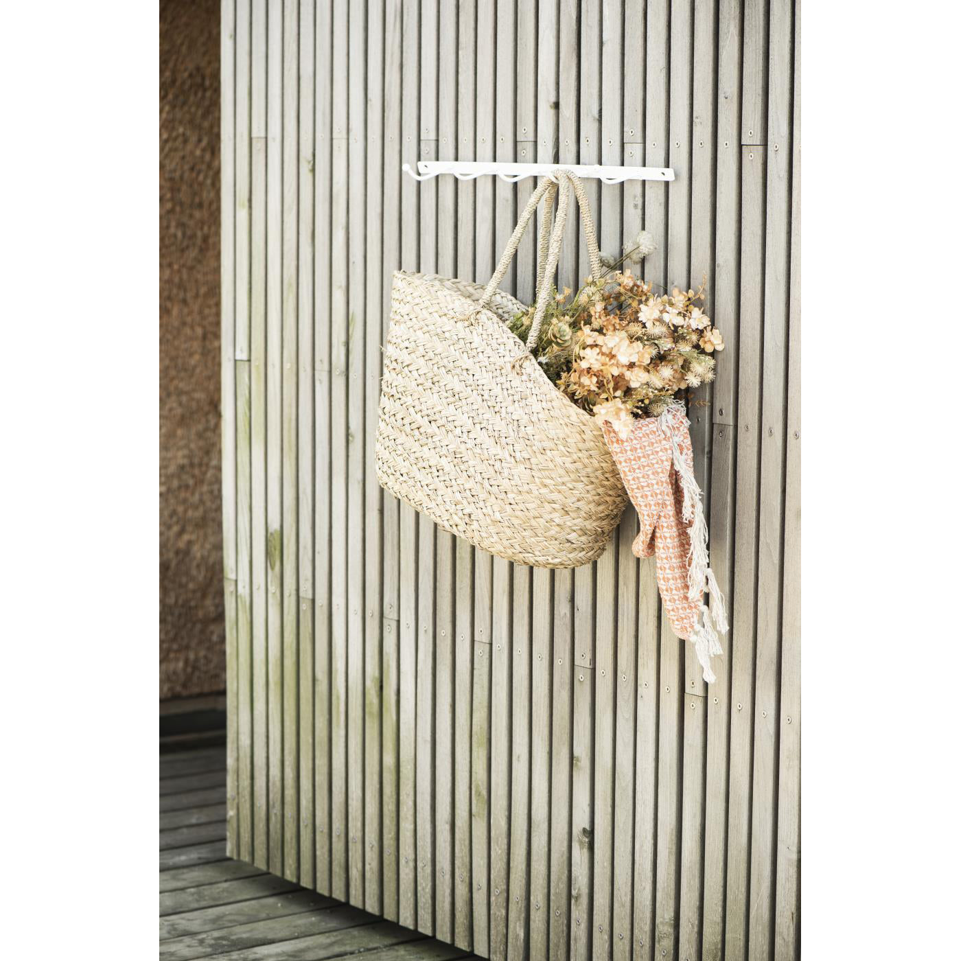 Flores Rosa Pálido/Verdes 9833