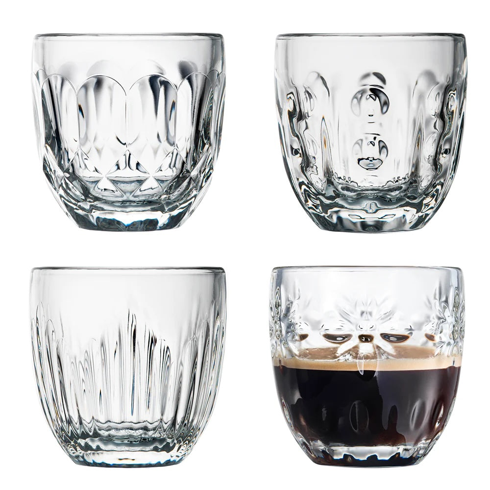 Set 4 vasos espresso Troquet