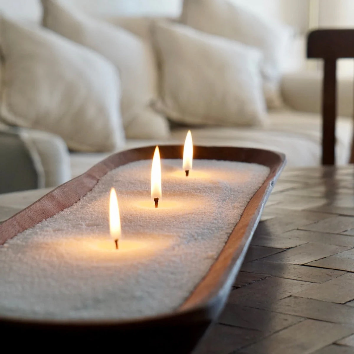 Vela Perlada Color Arena 500 gr