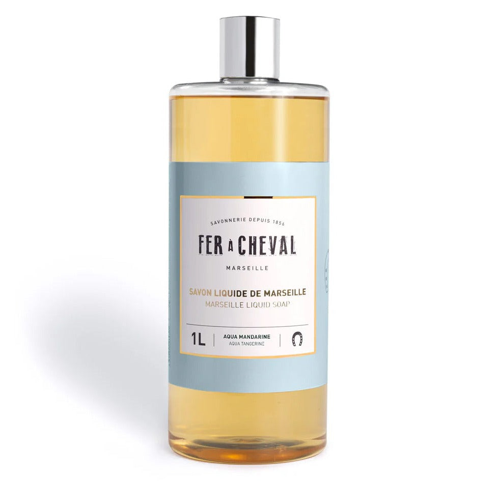 Fer a Cheval Jabón de Marsella Líquido 1 lt Aqua Mandarina