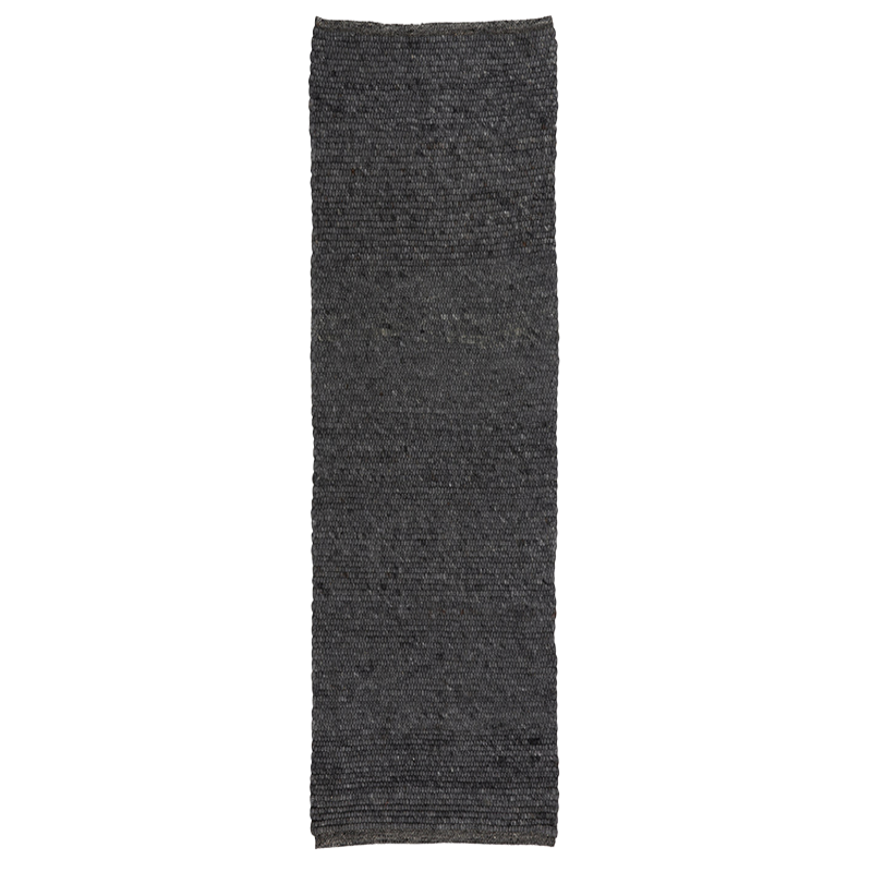 Alfombra Lana Visby Charbon 0,8x3,0 m
