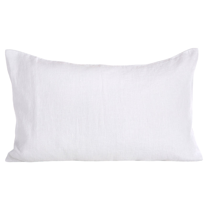 Funda Cojín Lino Propiano Blanc 40x60 cm