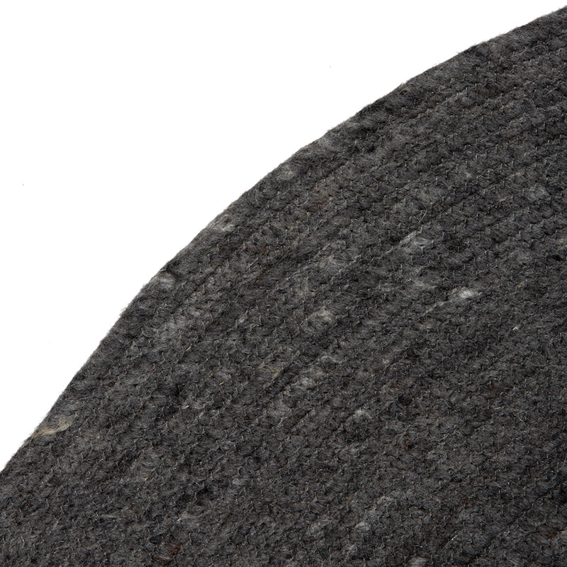 Alfombra Redonda Lund Charbon 2,2 de diámetro