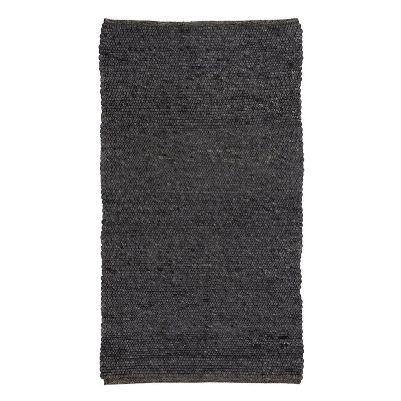 Alfombra Lana Visby Charbon 0,8x1,4 m