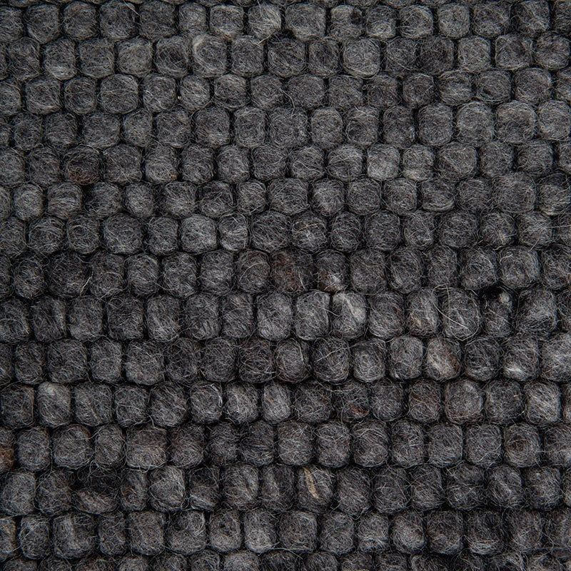 Alfombra Lana Visby Charbon 1,2x1,8 m