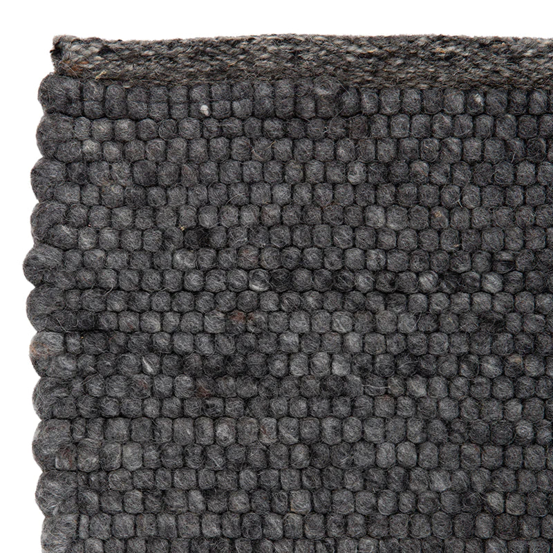 Alfombra Lana Visby Charbon 1,2x1,8 m