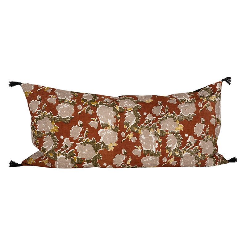 Funda Cojin Lino Kurti Cuir 55x110 cm