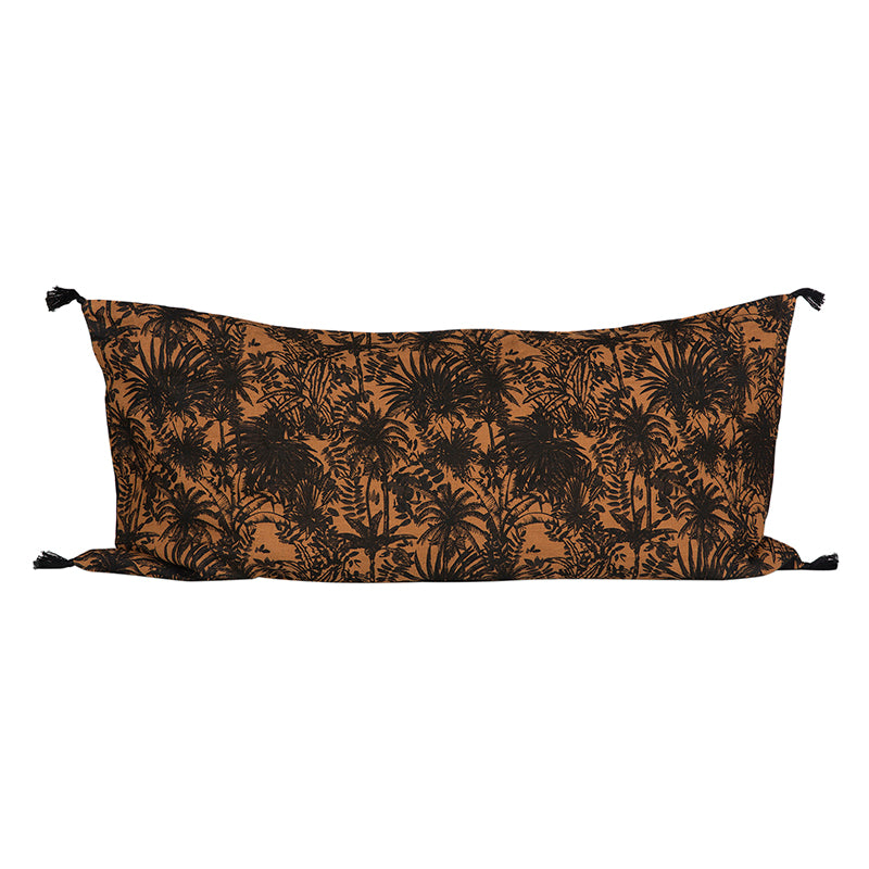 Funda Cojín Lino Mahe Tabac XL