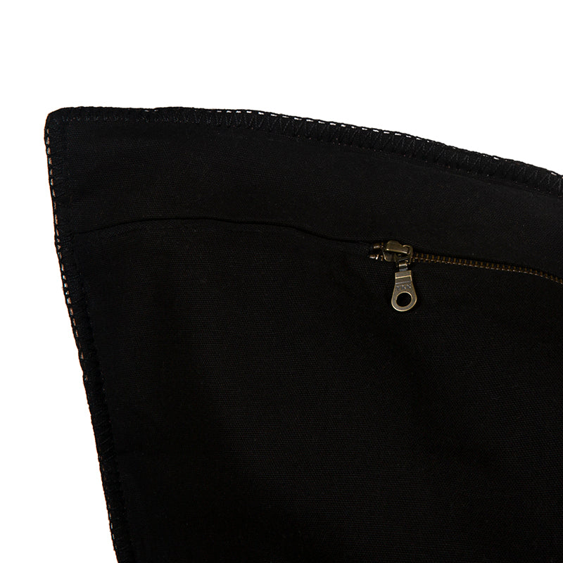 Funda Cojín Lino Mansa Tabac 55x110 cm