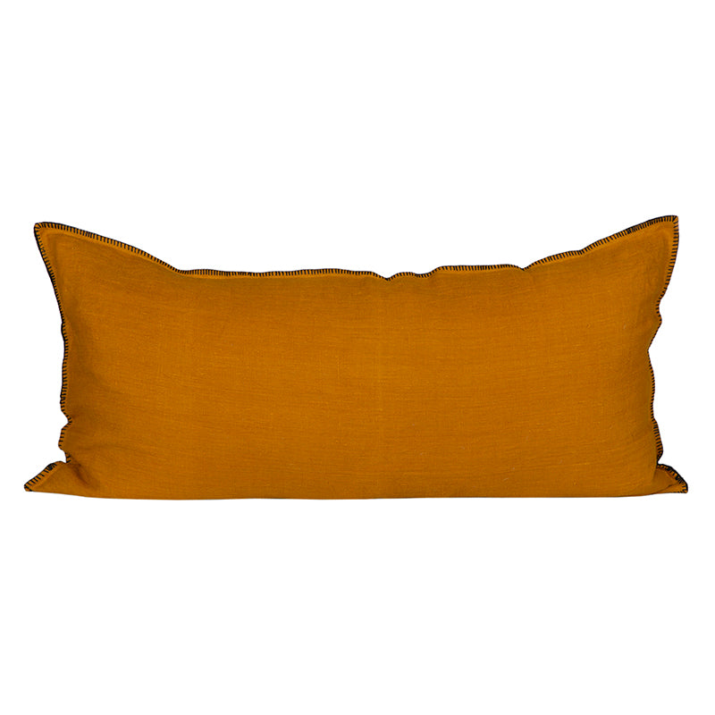 Funda Cojín Lino Mansa Chamois 55x110 cm