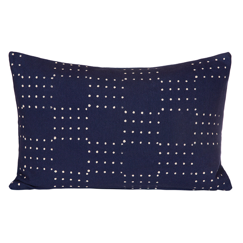 Funda Cojín Algodón Mud Indigo Nº2