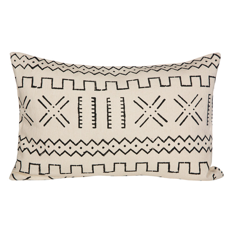 Funda Cojín Algodón Mud Ivory Nº1