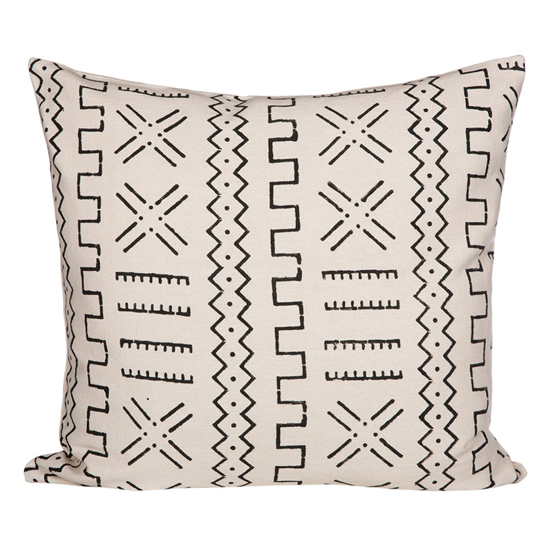 Funda Cojín Algodón Mud Ivory Nº1