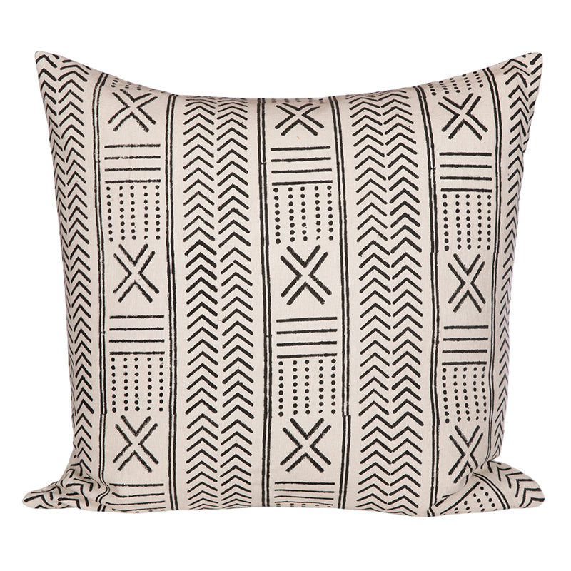 Funda Cojin Algodón Mud Ivory Nº3