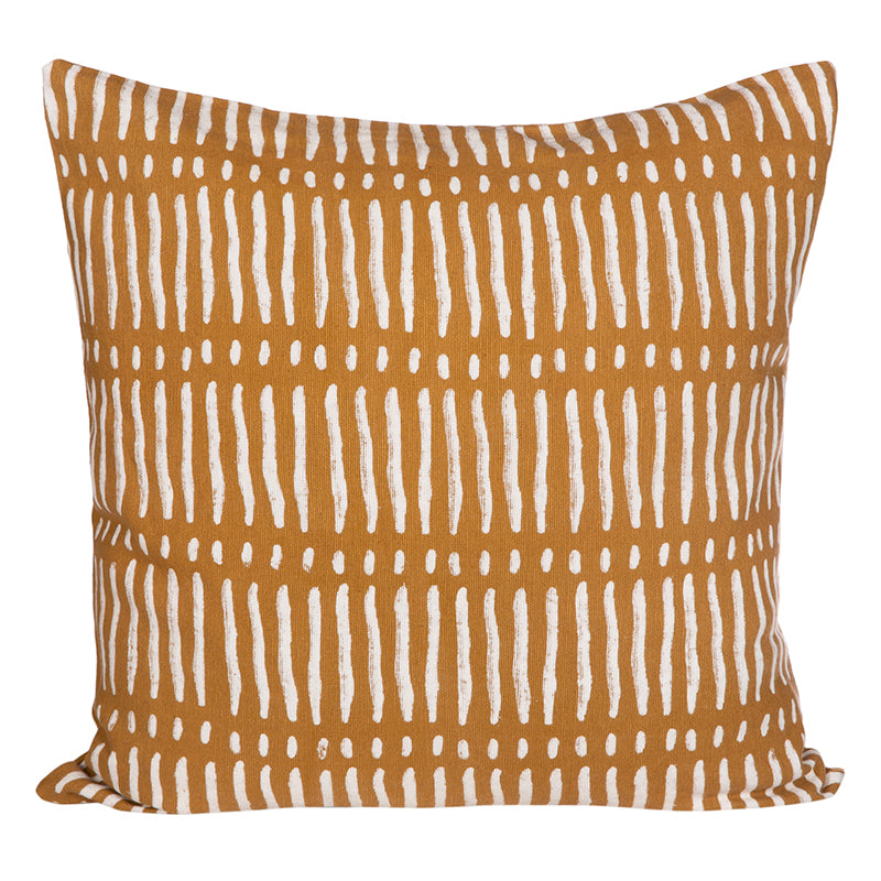 Funda Cojin Algodón Mud Mustard Nº5
