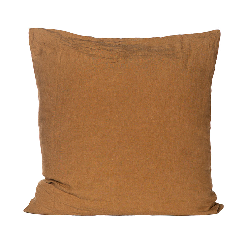 Funda Lino Viti Tabac 65x65 cm