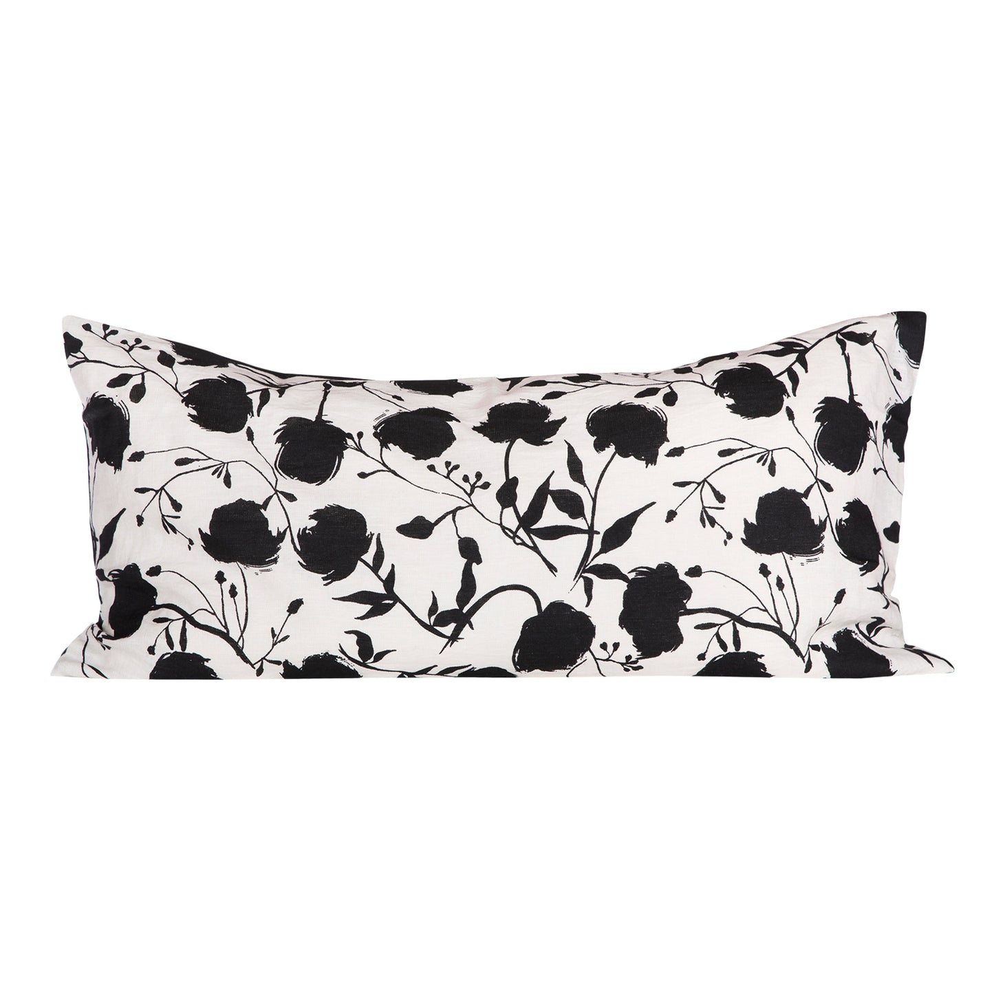 Funda Cojín Lino Yulin Blanc 55x110 cm