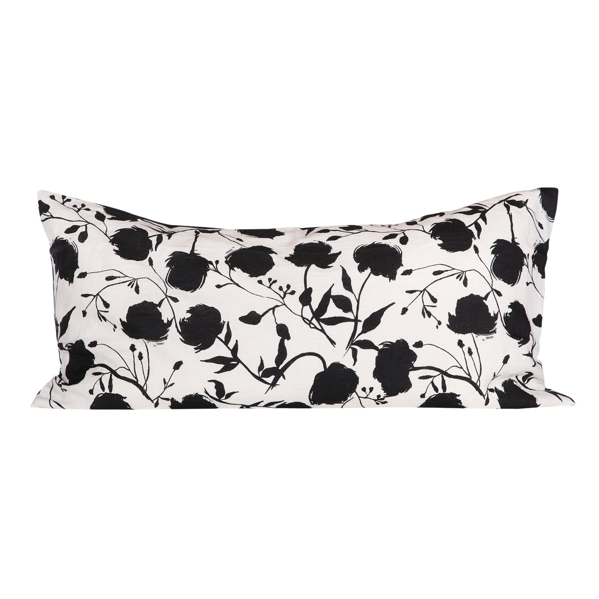 Funda Cojín Lino Yulin Blanc 55x110 cm