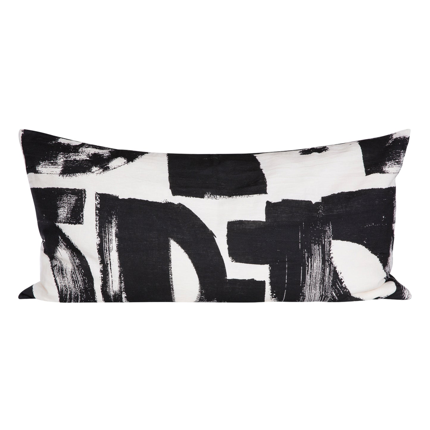 Funda Cojín Lino Makale Blanc 55x110 cm