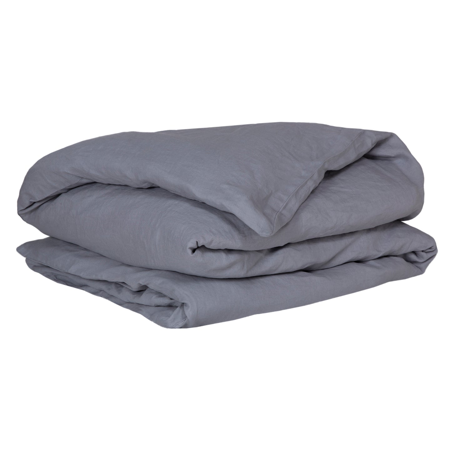 Funda de plumón Lino Humo con fundas de almohadas