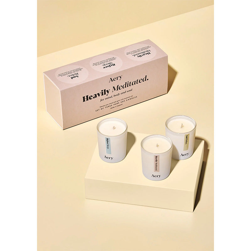 Gift set Velas Heavily Meditated Aery