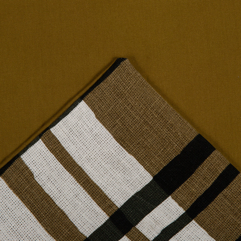 Funda Piecera Lino Cork Kaki 85x200 cm