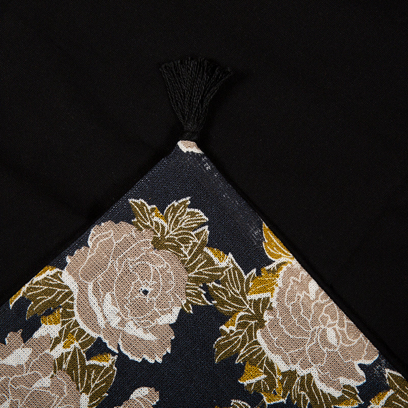 Funda Piecera Lino Kurti Charbon 85x200 cm