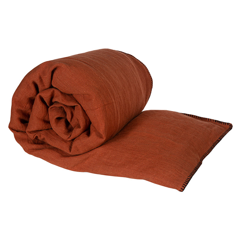 Funda Piecera Lino Mansa Brick 85x200 cm