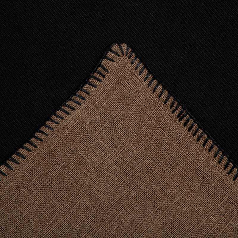 Funda Piecera Lino Mansa Brownie 85x200 cm