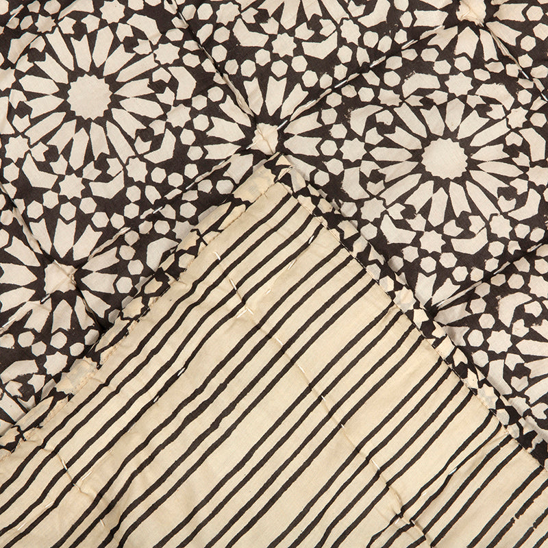 Piecera algodón reversible Surat Lines