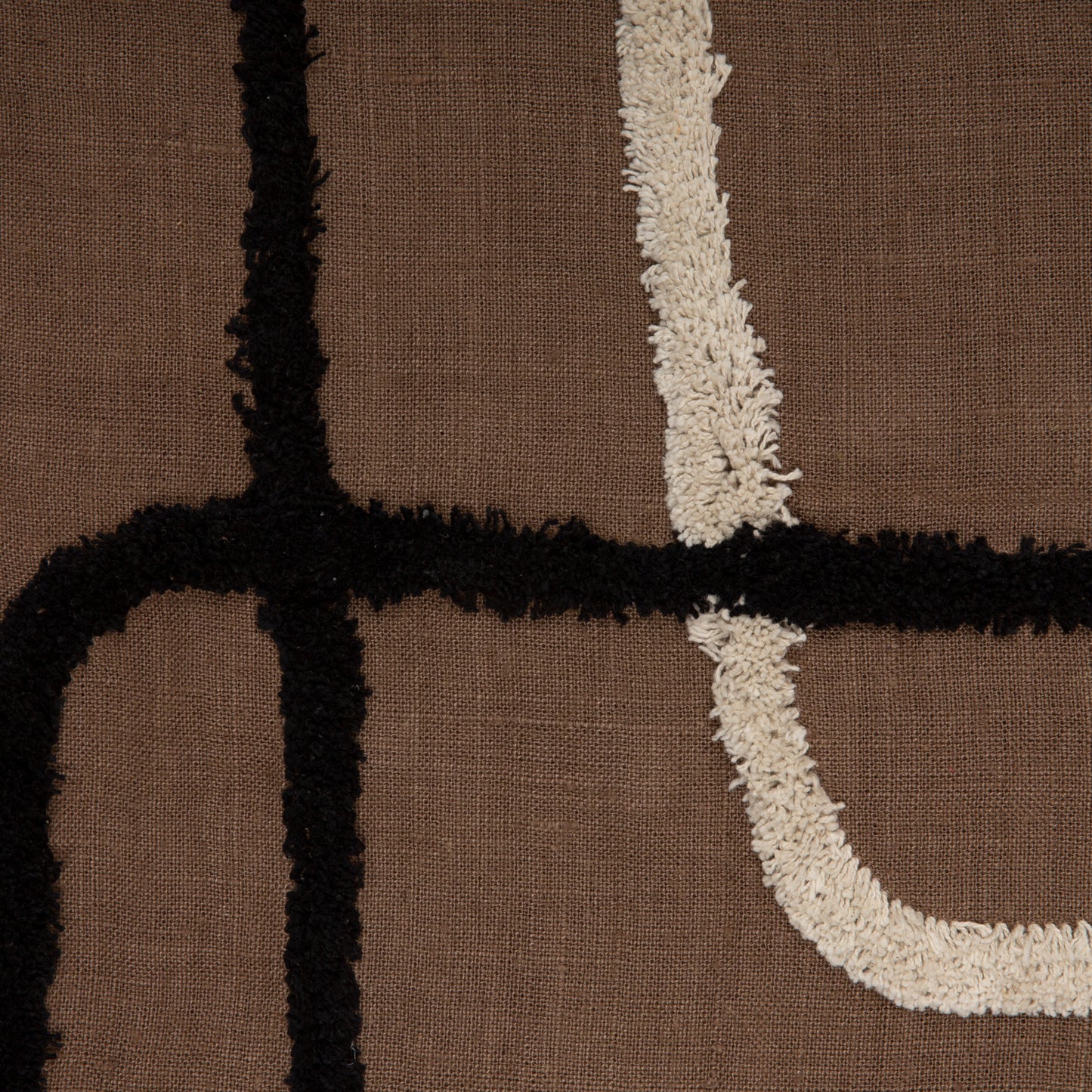 Funda Piecera Lino Tikri Brownie 85x200 cm