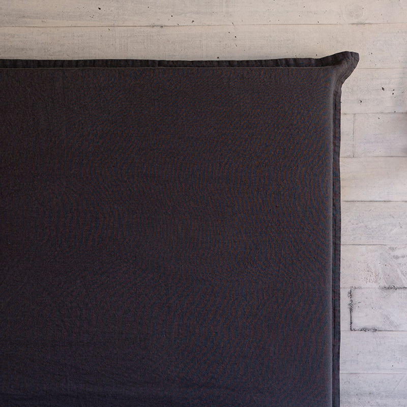 Funda Respaldo de Cama Viti Charbon