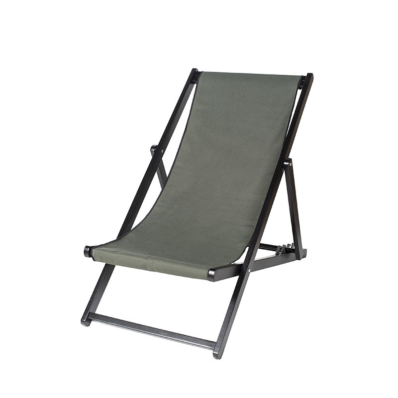 Silla Chilienne negra con funda Bimini Kaki
